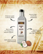 Wood-Pressed Coconut Oil – 1 Litre
