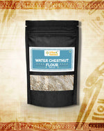 Stone-Ground Singhada Flour gluten-free water chestnut flour in black resealable pouch 1kg