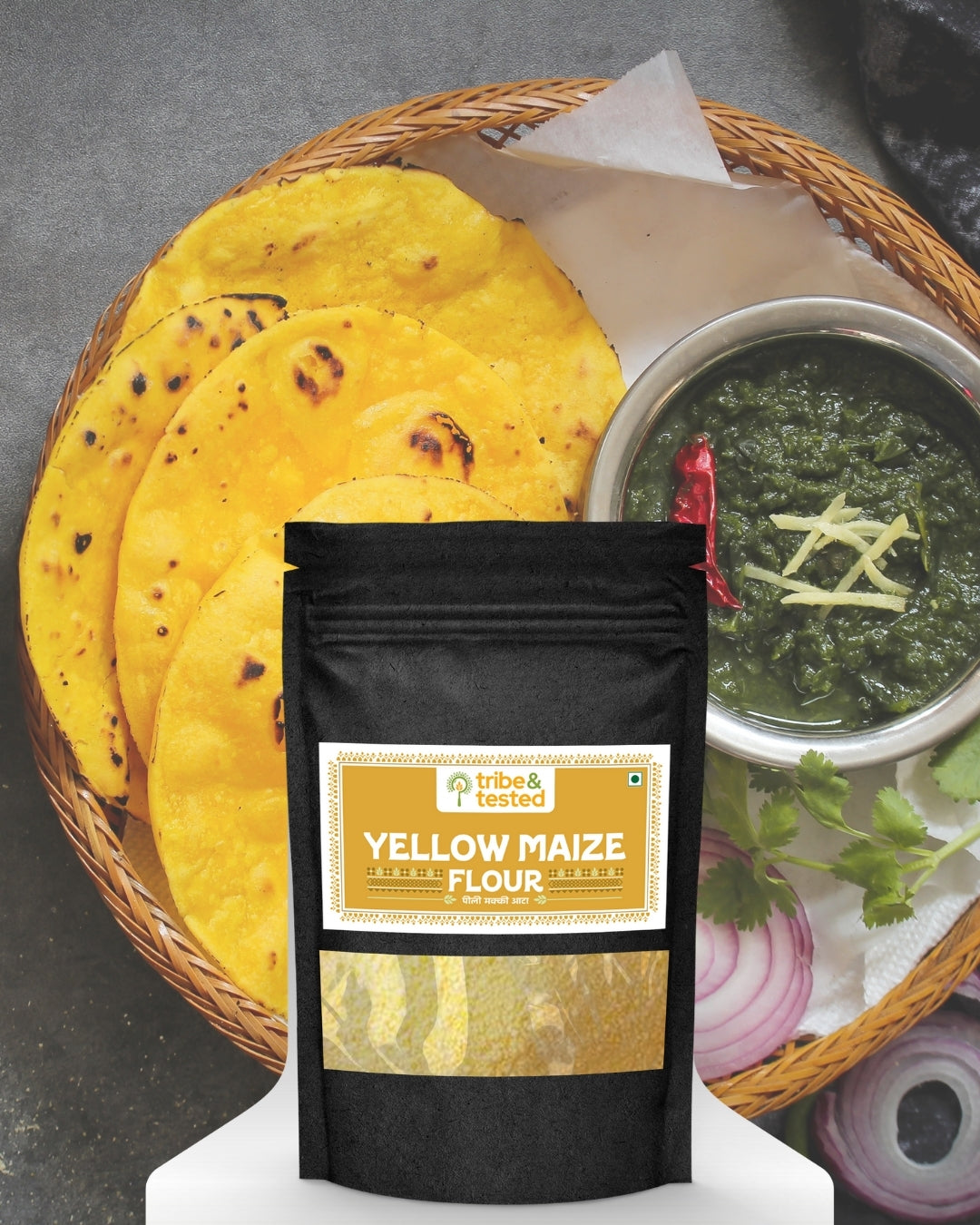Yellow Maize (Makki) Flour – 750g