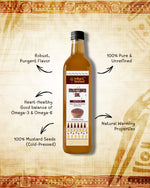 Wood-Pressed Mustard Oil – 1 Litre