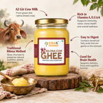 Tribe & Tested Bilona Cow Ghee – Traditional Hand-Churned Ghee