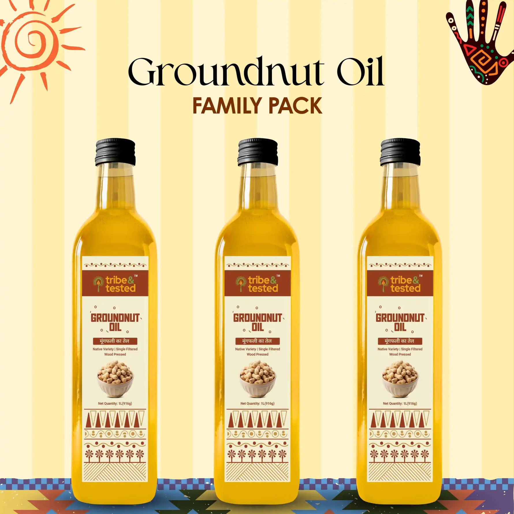 Groundnut Oil Family Pack