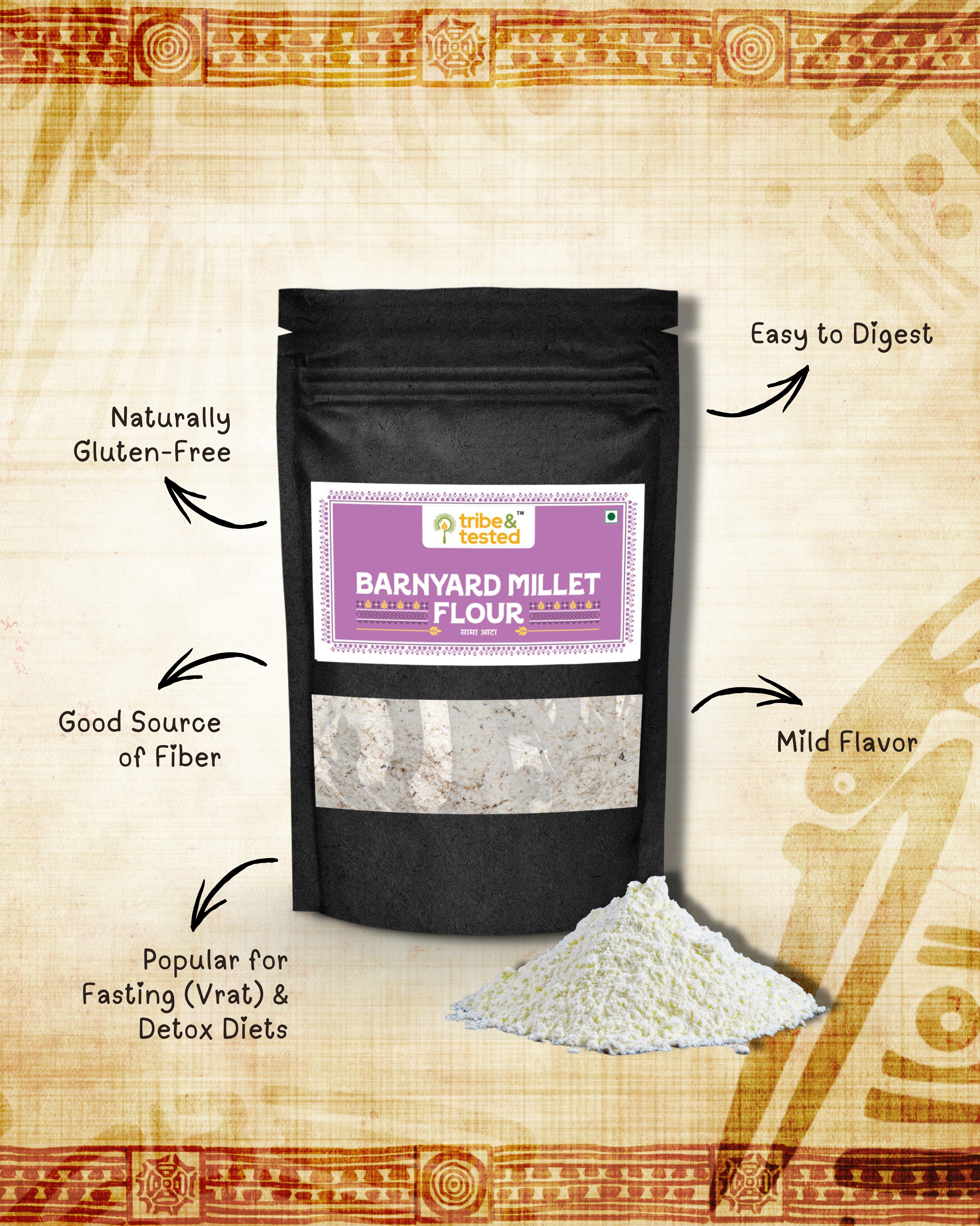 Barnyard Millet (Sama) Flour – 750g