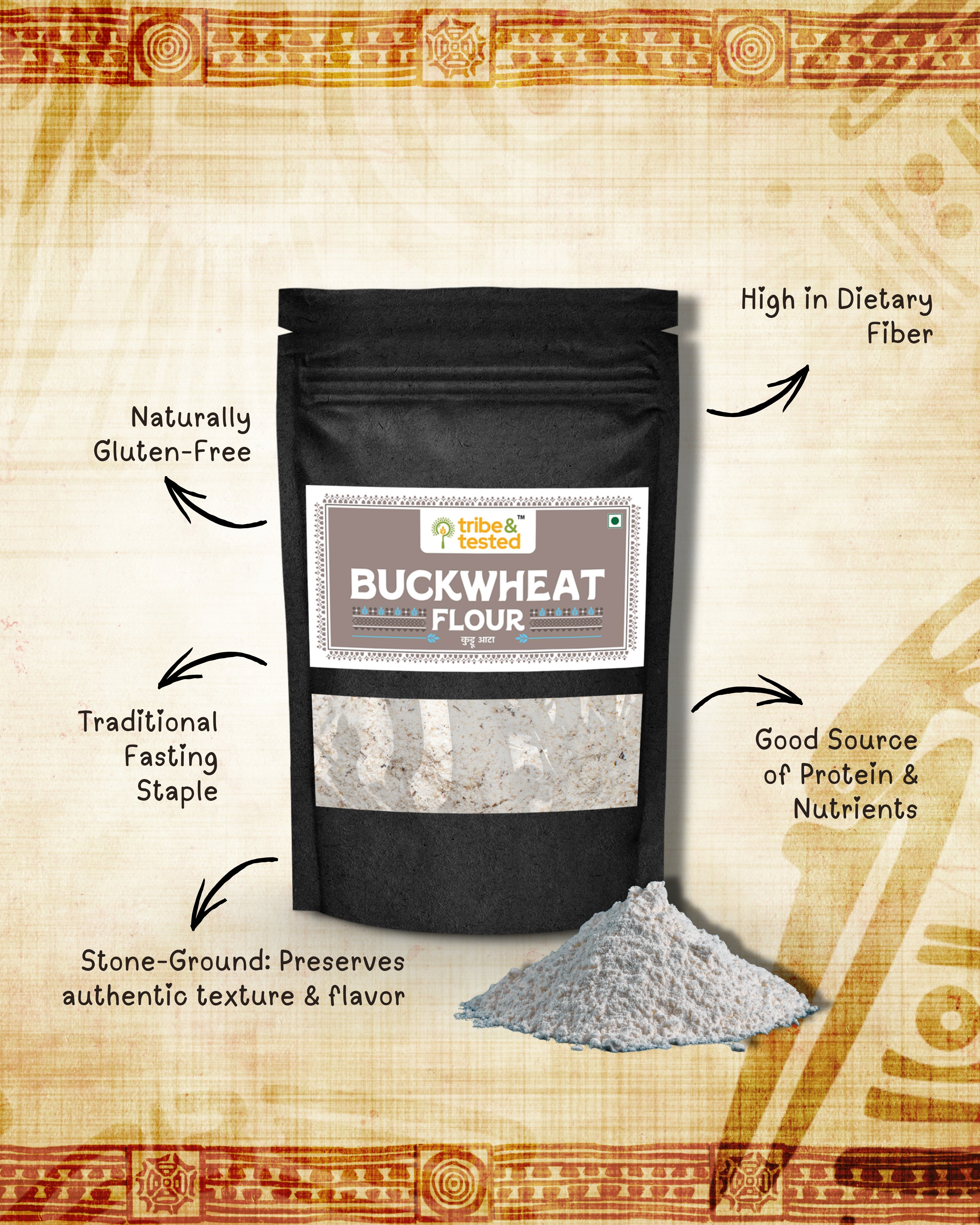 Buckwheat (Kuttu) Flour – 750g