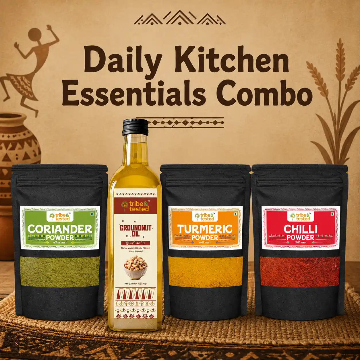 Stone-Ground Spice Trio