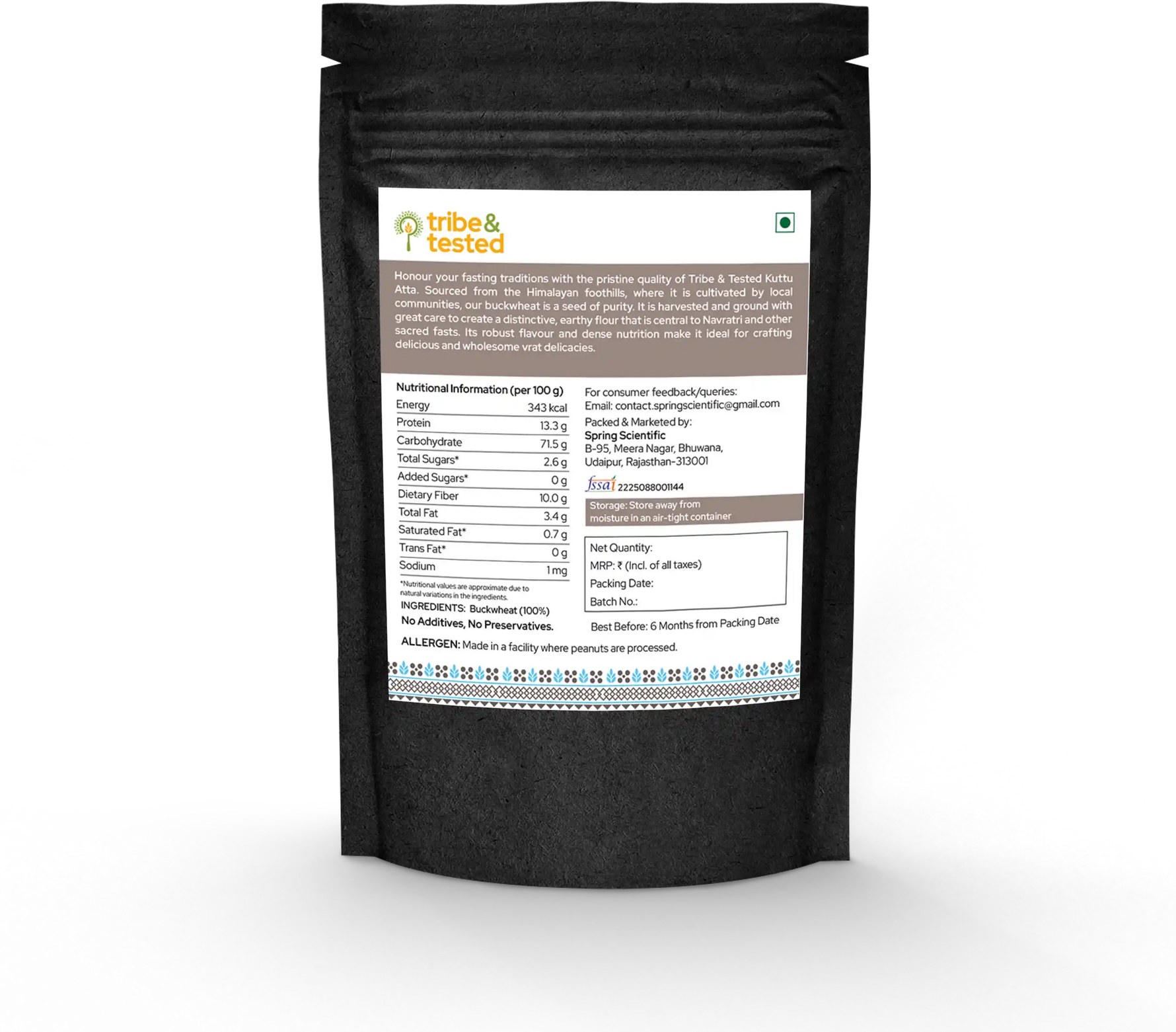 Buckwheat (Kuttu) Flour – 1Kg