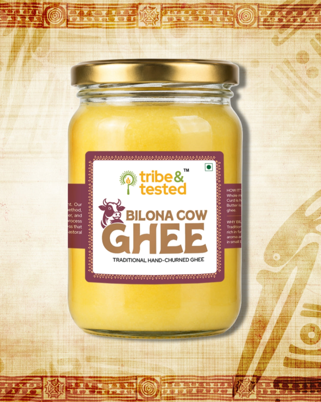 Tribe & Tested Bilona Cow Ghee – Traditional Hand-Churned Ghee