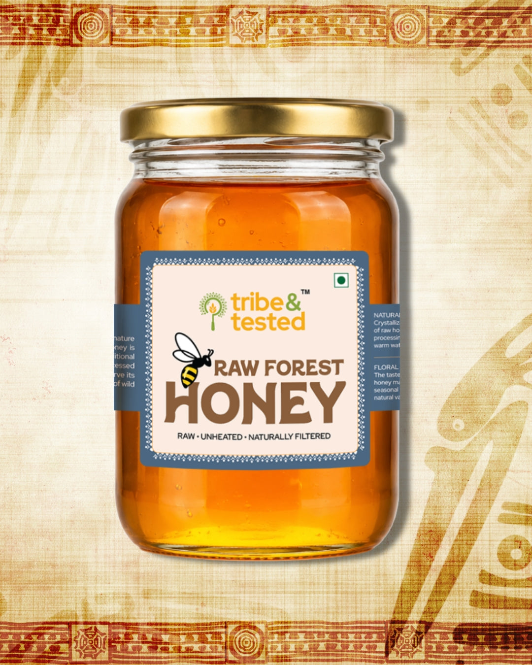 Tribe & Tested Raw Forest Honey – Raw, Unheated & Naturally Filtered