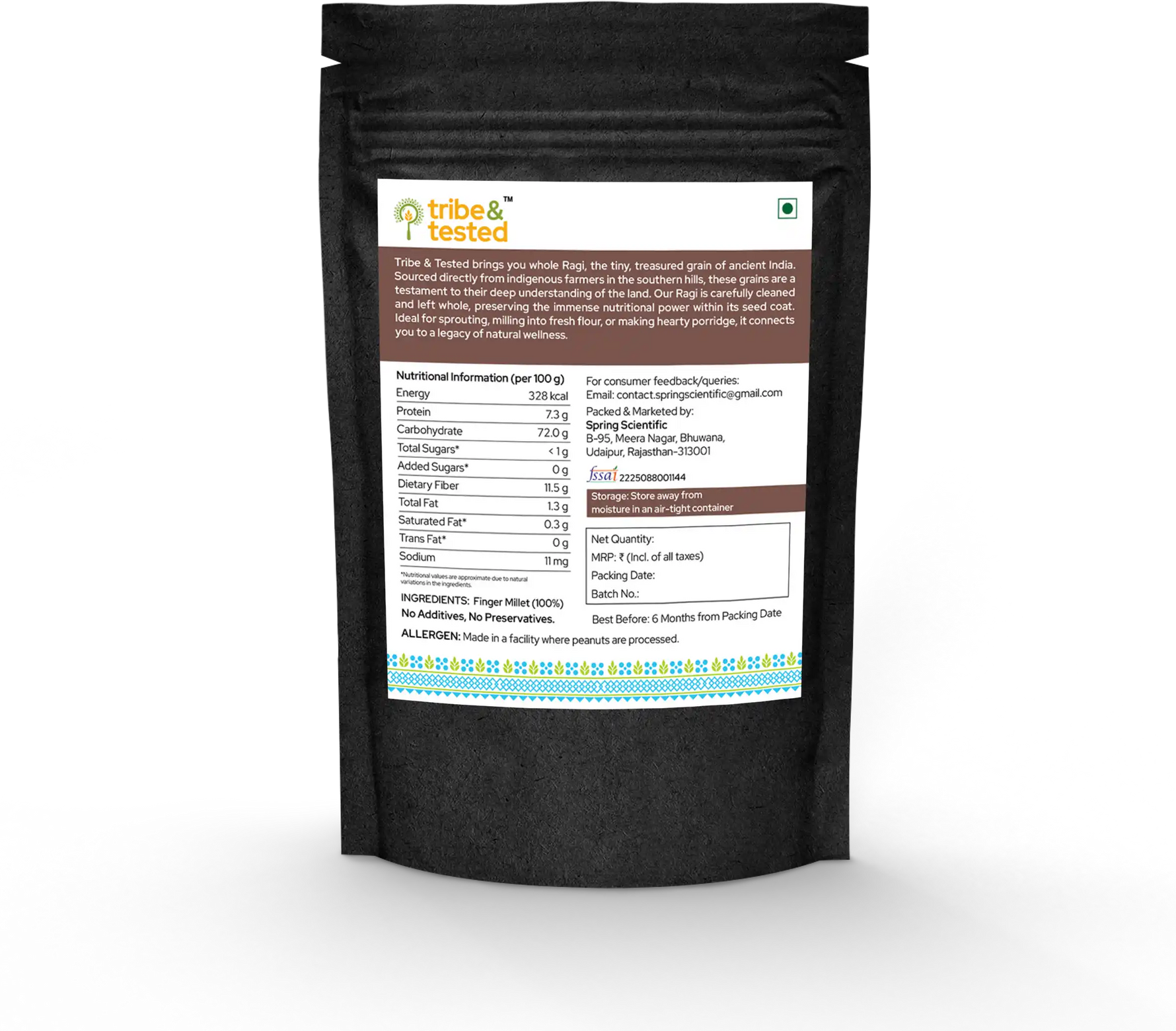 Finger Millet (Ragi) Grain – 1kg